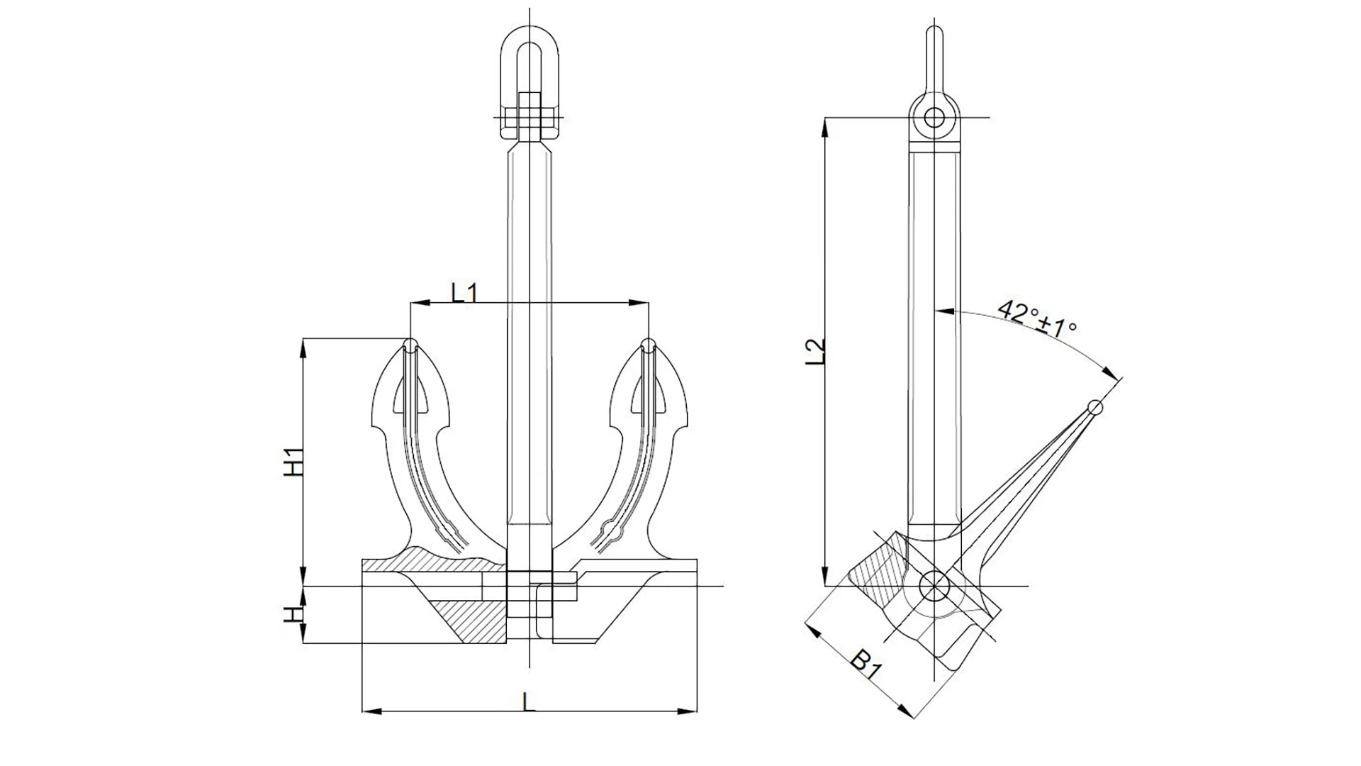 Japan-Stockless-Anchor-Drawing